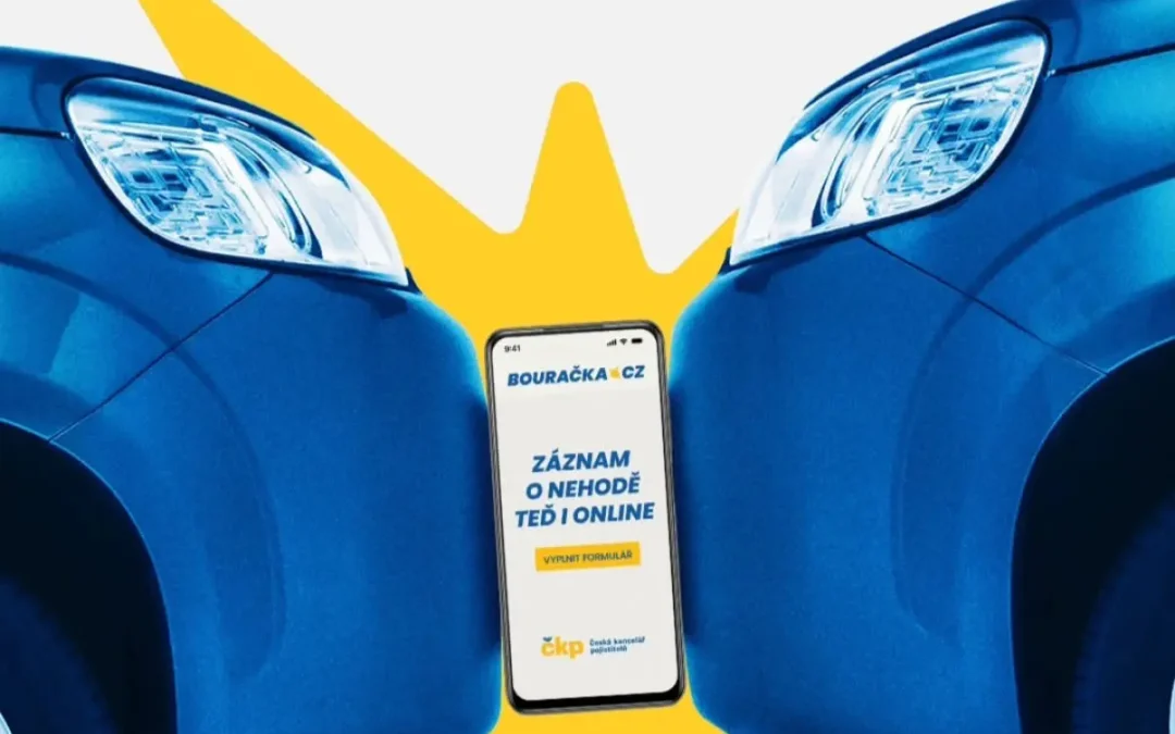 Autonehoda? Zapomeňte na papírování, stačí nová aplikace Bouračka!